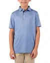 Tailorbyrd Solid Polo Shirt In Blue