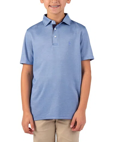 Tailorbyrd Solid Polo Shirt In Blue