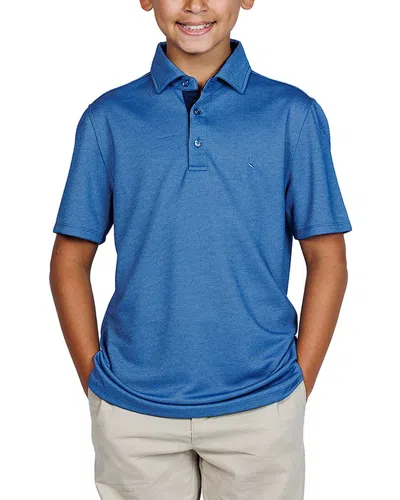 Tailorbyrd Solid Polo Shirt In Blue