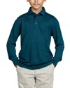 Tailorbyrd Solid Polo Shirt In Green