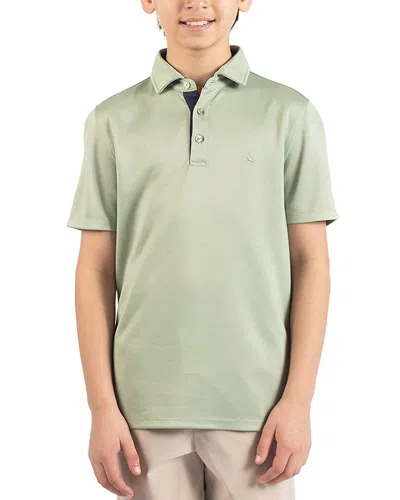 Tailorbyrd Solid Polo Shirt In Green