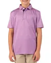 Tailorbyrd Solid Polo Shirt In Pink