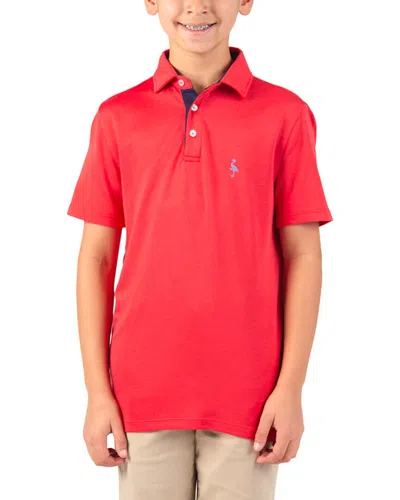 Tailorbyrd Solid Polo Shirt In Red