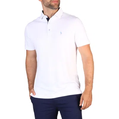 Tailorbyrd Solid Polo In White