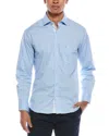Tailorbyrd Solid Shirt In Blue
