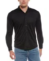 Tailorbyrd Solid Shirt In Black