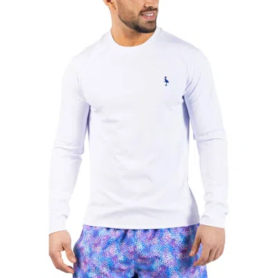 Tailorbyrd Spf 30+ Long Sleeve Rashguard In White