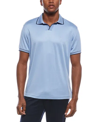 Tailorbyrd Split Placket Micro Pique Polo Shirt