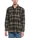 Tailorbyrd Super Soft Sweater Shirt In Brown