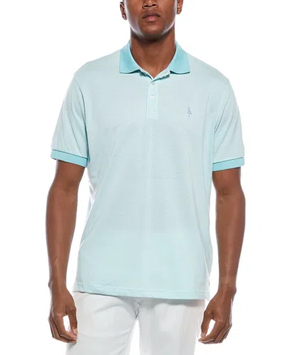 Tailorbyrd Super Soft Yarn-dye Stripes Slub Polo Shirt