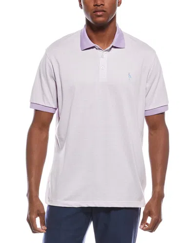 Tailorbyrd Super Soft Yarn-dye Stripes Slub Polo Shirt