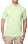 Tailorbyrd Supersoft Interlock Polo In Green