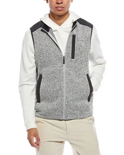 TAILORBYRD SWEATER KNIT FULL ZIP VEST