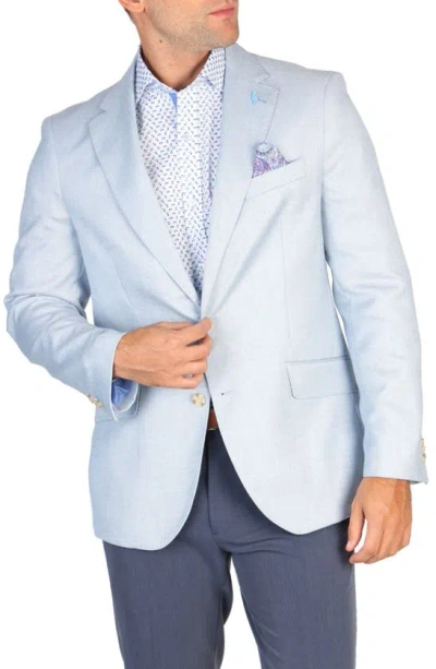Tailorbyrd Textured Birdseye Sport Coat In Blue