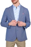 Tailorbyrd Textured Solid Sport Coat In Blue