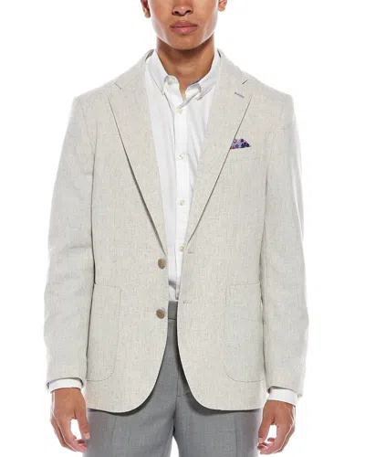 Tailorbyrd Textured Sportcoat In Gray
