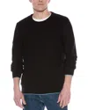 TAILORBYRD TAILORBYRD TEXTURED WAFFLE CREWNECK SWEATER