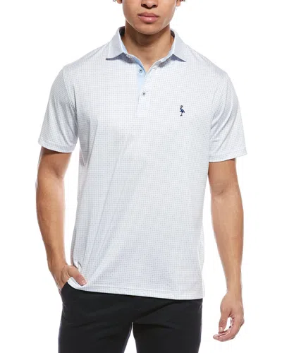 Tailorbyrd The Perfect Tailored Performance Polo Shirt In White