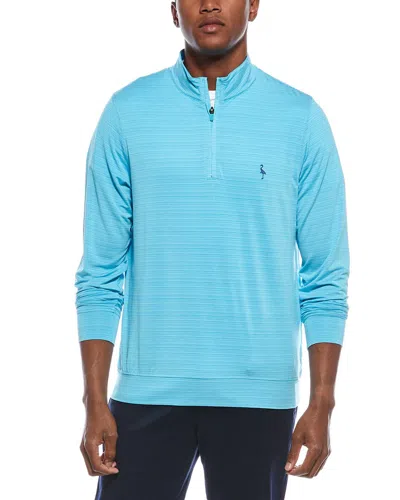 Tailorbyrd Yarn Dye Stripe Performance Quarter Zip