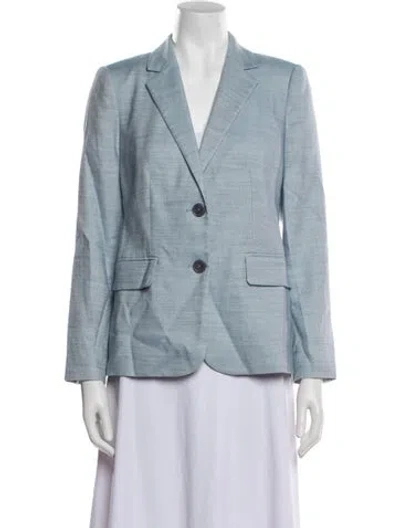 Pre-owned Tailored By Rebecca Taylor Blazer In Blue