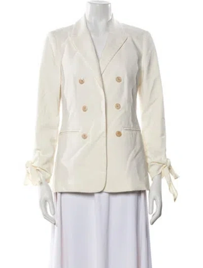 Pre-owned Tailored By Rebecca Taylor Blazer In Neutral