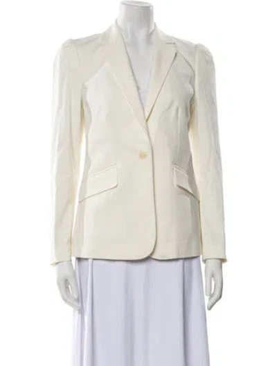 Pre-owned Tailored By Rebecca Taylor Blazer In Neutral