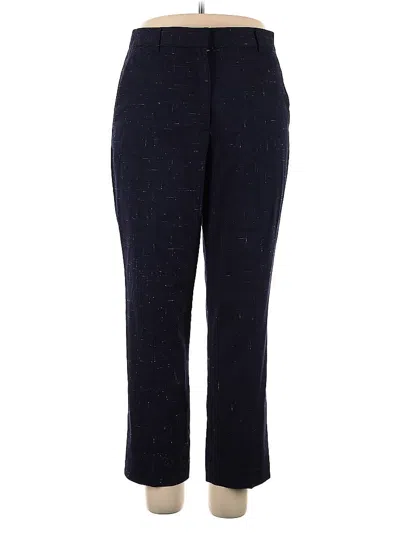 Pre-owned Tailored By Rebecca Taylor Dress Pants In Blue