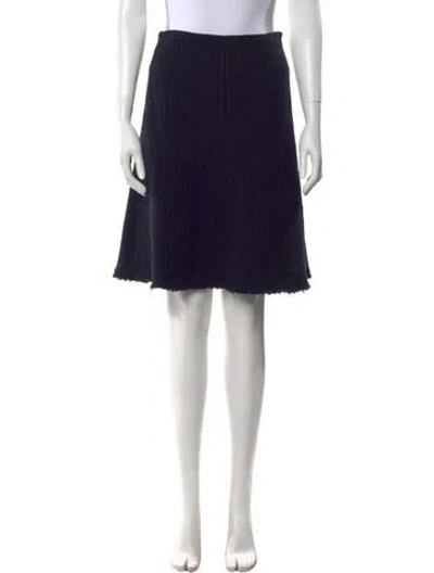 Pre-owned Tailored By Rebecca Taylor Knee-length Skirt W/ Tags In Blue