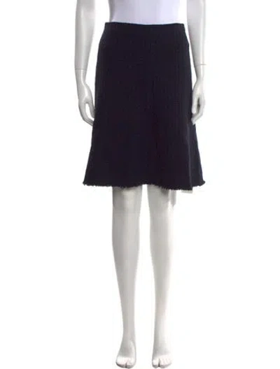 Pre-owned Tailored By Rebecca Taylor Knee-length Skirt W/ Tags In Blue