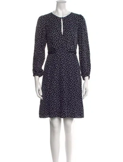 Pre-owned Tailored By Rebecca Taylor Printed Mini Dress In Multi