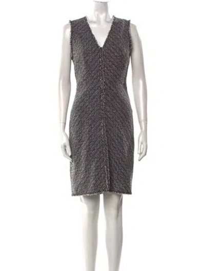 Pre-owned Tailored By Rebecca Taylor Printed Mini Dress W/ Tags In Black