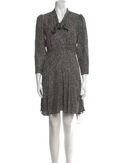 Pre-owned Tailored By Rebecca Taylor Silk Mini Dress W/ Tags In Black