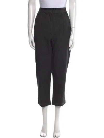 Pre-owned Tailored By Rebecca Taylor Wool Straight Leg Pants In Gray