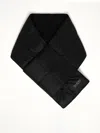 Taion Basic Down Scarf In Black