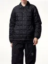 Taion Down Coach Jacket In Black