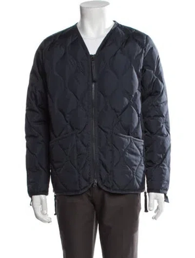 Pre-owned Taion Jacket In Blue