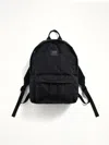 Taion Quilted Ripstop Backpack In Black