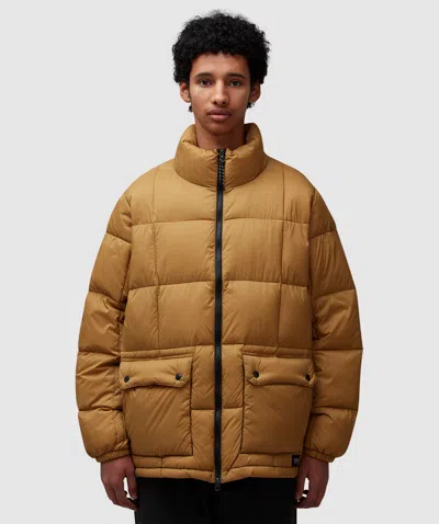 Taion Mountain Packable Volume Down Jacket In Beige