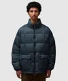 Taion Mountain Packable Volume Down Jacket In D.grey