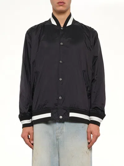 Taion Non Down Basic Reversible Studium Jacket In Black