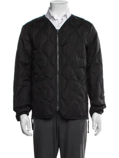 Pre-owned Taion Puffer Coat In Black