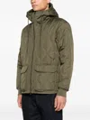 Taion Quilted Jacket In Green