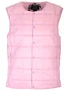 Shop Taion Quilted Vest Coats Rose