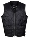 Taion Reversible Vetjan Down Vest In Black