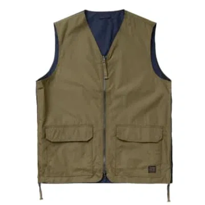 Taion Waistcoat For Man R001zndml D Olive In Green