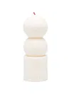 Taith 릴루 스택 디자인 캔들 In White