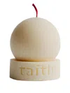 Taith Lu Sphere-shaped Base Candle (250g) In Neutral
