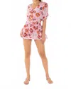 Taj By Sabrina Crippa Azaleas Dress In Baby Pink Fun Flower In Pink