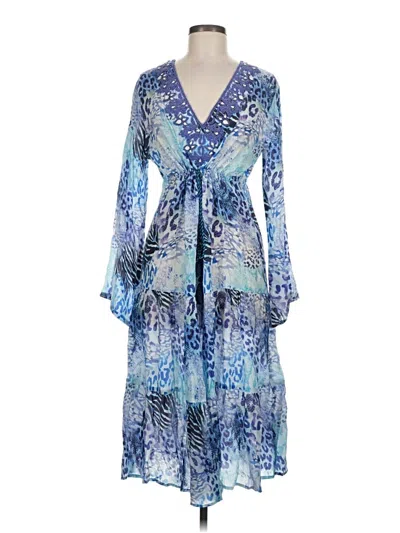 Taj By Sabrina Crippa Casual Dress In White