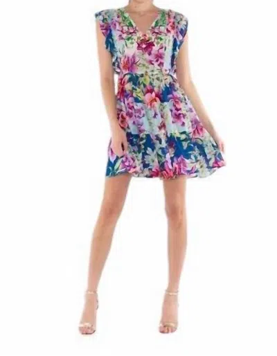 Taj By Sabrina Crippa Heithan Dress In Combo Apple Blossom In Multi